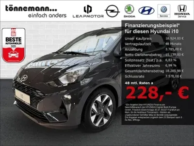 Nuova Hyundai i10 Trend 79 CV (58 kW) 2025 Grigio Utilitaria
