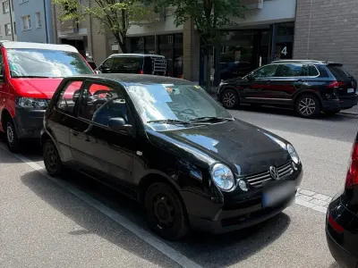 Gebraucht VW Lupo 50 PS (36 kW) 2000 Schwarz Kleinwagen