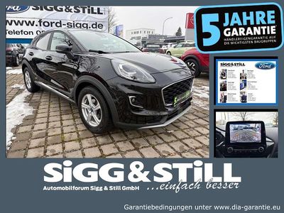 Gebraucht Ford Puma Titanium 125 PS (91 kW) 2022 Obsidianschwarz metallic SUV
