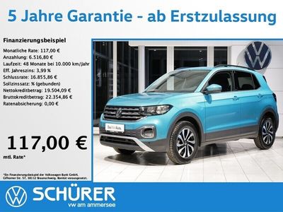 gebraucht VW T-Cross - 1.5TSI DSG Active NaviPro Kamera Totwinkel-Lane...