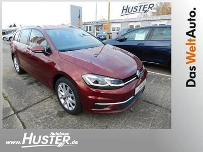 Rot metallic Gebraucht 2019 VW Golf VII Highline Kombi | 26.360 € (Teuer)