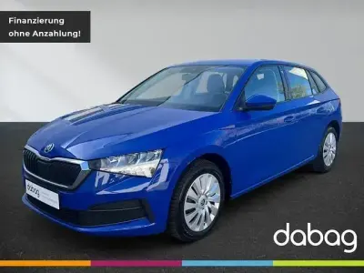 Occasion Skoda Scala Active 95 ch (69 kW) 2019 Bleue Citadine