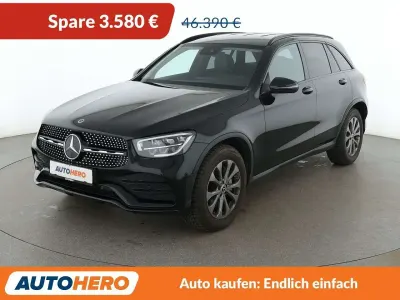 Gebraucht Mercedes GLC400d AMG line 330 PS (242 kW) 2022 Schwarz/baltic black SUV