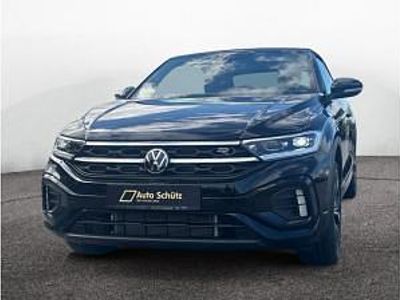 Neu VW T-Roc Cabriolet Style 150 PS (110 kW) 2025 Schwarz (deep black perleffekt / schwarz sn 13) Cabrio