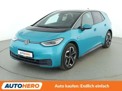 Gebraucht VW ID.3 Pro 150 kW (204 PS) 2021 Grün Kleinwagen