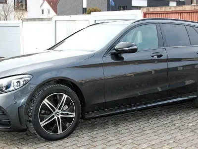 Usata Mercedes C220 AMG 194 CV (142 kW) 2021 Grigio Station wagon