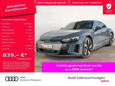Gebraucht Audi e-tron GT quattro Ambiente 350 kW (476 PS) 2021 Kemoragrau metallic Limousine