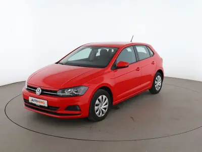 Gebraucht VW Polo Comfortline 2017 Rot Limousine