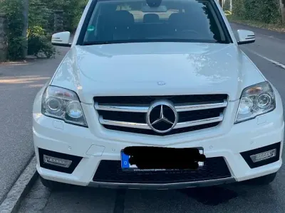 Używany Mercedes GLK220 175 KM (128 kW) 2010 Biały SUV