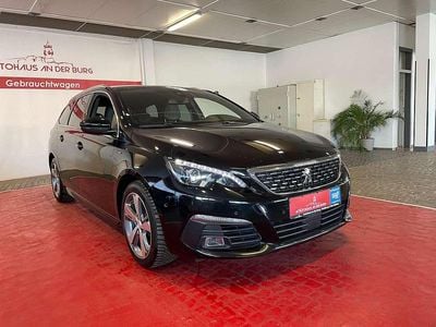Gebraucht Peugeot 308 Allure GT-Line 131 PS (96 kW) 2020 Lackierung schwarz perla nera Kombi