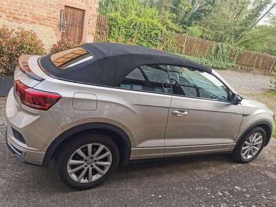 Gebraucht VW T-Roc Cabriolet R-line 150 PS (110 kW) 2020 Silber Cabrio