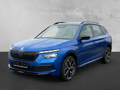 Gebraucht Skoda Kamiq Monte Carlo 110 PS (80 kW) 2022 Raceblau metallic SUV