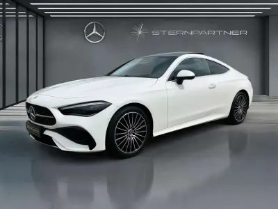 Gebraucht Mercedes CLE200 AMG 204 PS (150 kW) 2025 Unilack polarweiß uni Coupé