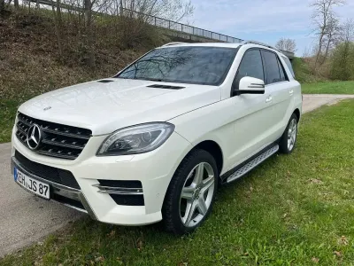 Gebraucht Mercedes ML350 258 PS (189 kW) 2013 Weiß SUV
