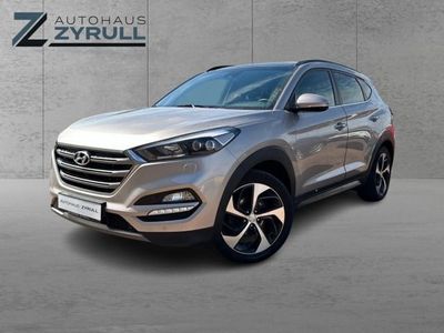 gebraucht Hyundai Tucson Premium 1.6 TGDI 177PS NAVI/RFK/SHZ