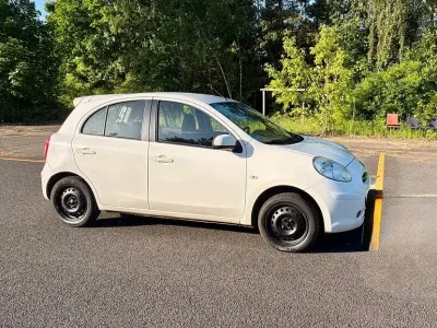 Gebraucht Nissan Micra 80 PS (58 kW) 2013 Weiß Kleinwagen