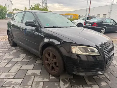 Gebraucht Audi A3 Attraction 102 PS (75 kW) 2008 Schwarz Kleinwagen