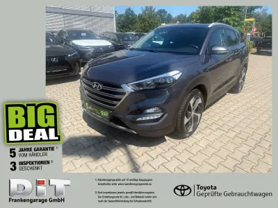 Gebraucht Hyundai Tucson Premium 141 PS (103 kW) 2017 Grau SUV