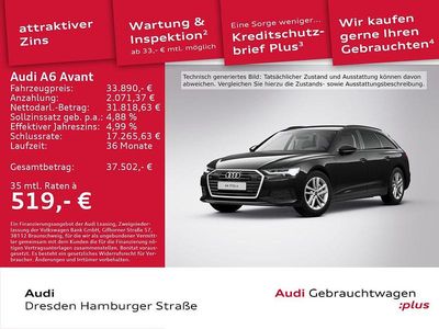 Brillantschwarz Gebraucht 2022 Audi A6 Performance Kombi | 33.890 € (Fairer Preis)