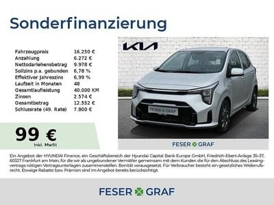 Silber Neu 2025 Kia Picanto Vision Kleinwagen | 16.250 € (Guter Preis)