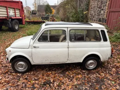 Gebraucht Fiat 500C 16 PS (11 kW) 1953 Weiß Cabrio