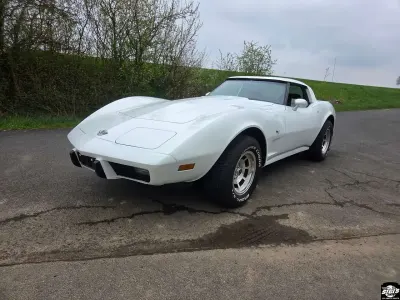 Gebraucht Corvette C3 185 PS (136 kW) 1978 Weiß Coupé
