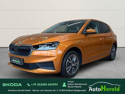 Gebraucht Skoda Fabia Tour 110 PS (80 kW) 2023 Orange Kleinwagen