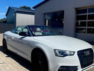 Gebraucht Audi A5 Cabriolet S-Line 224 PS (164 kW) 2015 Weiß Cabrio