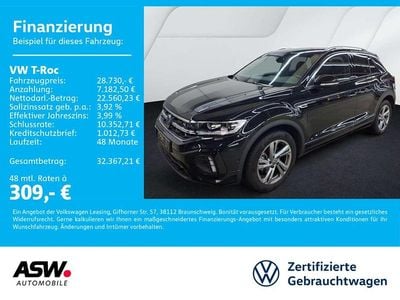 Gebraucht VW T-Roc R-line 150 PS (110 kW) 2025 Deep black perleffekt SUV