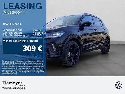Neu VW T-Cross R-line 116 PS (85 kW) 2026 Schwarz SUV