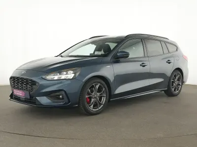 Usata Ford Focus ST-Line 125 CV (91 kW) 2021 Blu Station wagon
