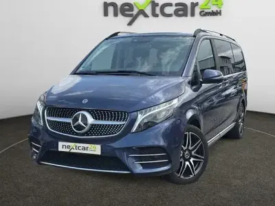 Gebraucht Mercedes V300 AMG line 237 PS (174 kW) 2023 Blau metallic Van / Kleinbus