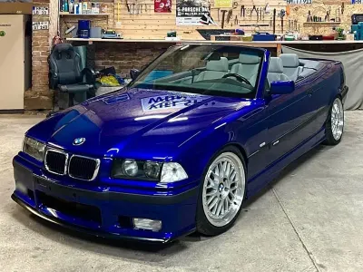 Gebraucht BMW 328 Cabriolet M Sport 193 PS (141 kW) 1995 Blau Cabrio