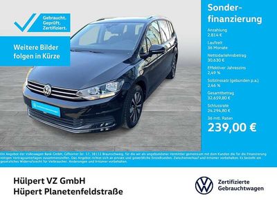 Gebraucht VW Touran Goal 122 PS (89 kW) 2025 Schwarz Van / Kleinbus