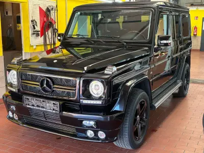 Gebraucht Mercedes G500 296 PS (217 kW) 2005 Obsidianschwarz metallic SUV