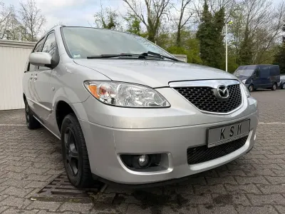 Gebraucht Mazda MPV Exclusive 141 PS (103 kW) 2004 Silber Van / Kleinbus