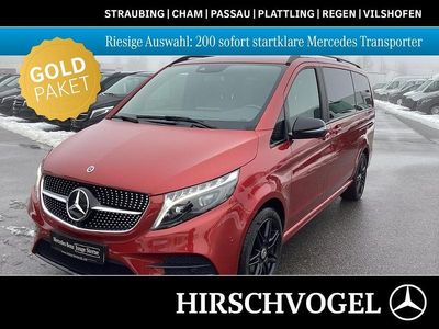 Hyazinthrot metallic Gebraucht 2021 Mercedes V300 Exclusive Van / Kleinbus | 66.900 € (Fairer Preis)