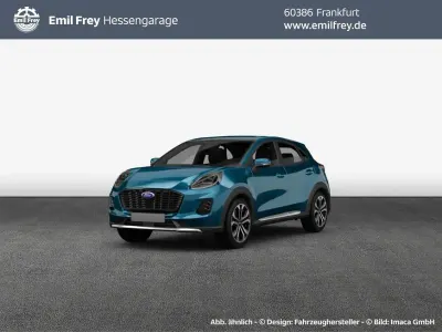 Neu Ford Puma Titanium 125 PS (91 kW) 2026 Digital aqua blue metallic SUV