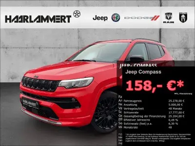 Brugt Jeep Compass Altitude 131 HK (96 kW) 2023 Rød SUV