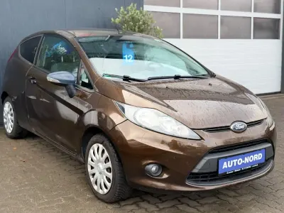 Gebraucht Ford Fiesta Trend 60 PS (44 kW) 2011 Braun Kleinwagen