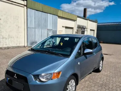 Brugt Mitsubishi Colt Invite 95 HK (69 kW) 2009 Blå Hatchback
