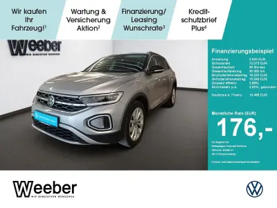Gebraucht VW T-Roc Style 110 PS (80 kW) 2023 Pyrit silber (metallic) SUV