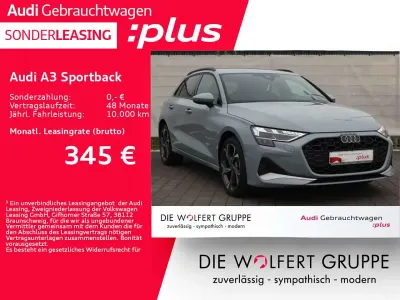 Gebraucht Audi A3 Advanced Plus 204 PS (150 kW) 2025 Pfeilgrau perleffekt Limousine
