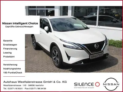Gebraucht Nissan Qashqai N-Connecta 140 PS (102 kW) 2022 Weiß SUV