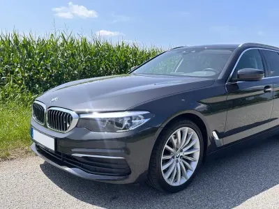Gebraucht BMW 520 Sport Line 184 PS (135 kW) 2017 Grau Kombi