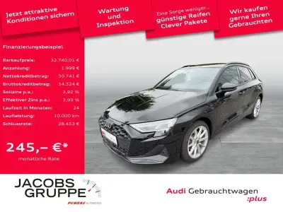 Gebraucht Audi A3 Ambiente 204 PS (150 kW) 2025 Schwarz Limousine