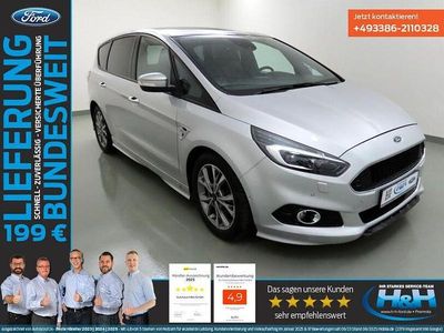 Gebraucht Ford S-MAX ST-Line 190 PS (139 kW) 2018 Polarsilber metalli Van / Kleinbus