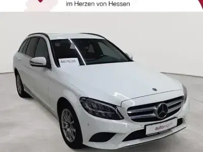 Brugt Mercedes C220 194 HK (142 kW) 2021 Hvid Stationcar