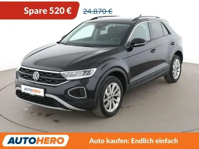 Second-hand VW T-Roc Life 150 CP (110 kW) 2024 Negru SUV