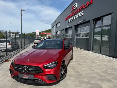 Gebraucht Mercedes E400 AMG line 330 PS (242 kW) 2023 Rot Limousine
